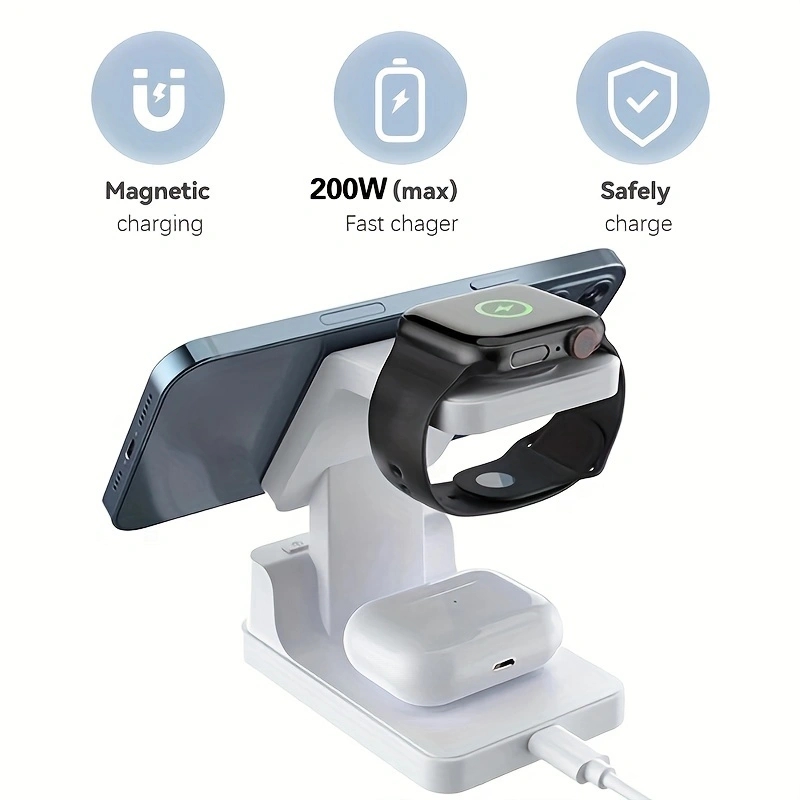 15W 4 In 1 Kablosuz Şarj Stand - Smartwatch X12 incelemesi ve fiyatı
